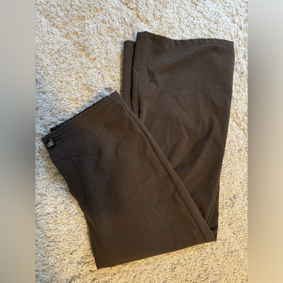 NWOT Nordstrom Plaid Wide Leg Trousers - Picture 4 of 6